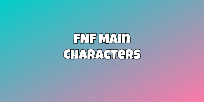 Category cover: FNF Main Characters - 1 - cute-cursor.com